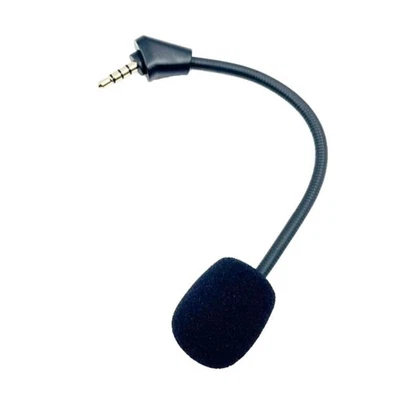 3.5mm Microphone for Gamings Headphones Headsets Microphone Black Foam Cover - Image 1 of 4