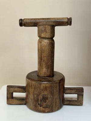 Antique Wooden Grindr/Juicer/Nutcracker Rustic Farmhouse Decor 19th Century Made - Image 1 of 4