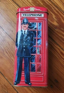 Russell Stover Bonbons Dose Coin Bank English Caramels UK Coldstream Guard LEER - Bild 1 von 7