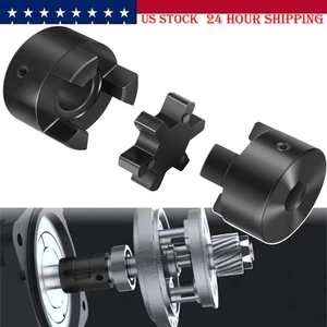 1/2" bis 3/4" L075 Flexibles 3-teiliges L-Backen Kupplungsset für Holzspalter Hybrid - Bild 1 von 9