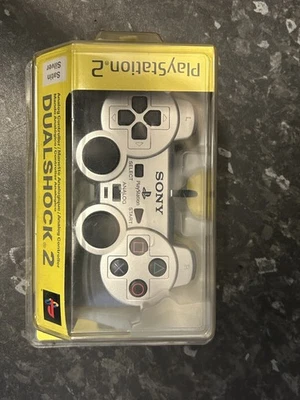Sony PlayStation 2 controller DualShock 2 SCPH-10010 ESS New and Sealed SILVER  - Image 1 of 4