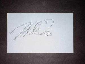 Mark Canha, A's (2015 Debut) SIGNED 3x5 Index Card (HS) - Picture 1 of 1