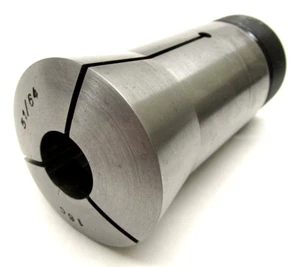 LYNDEX 51/64" 16C ROUND COLLET w/ INTERNAL THREADS - Picture 1 of 3