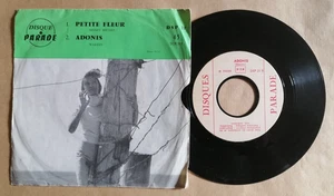 PETITE FLEUR / ADONIS Unknown Artist 7" 45T DISQUES PARADE DSP 21 vynil 22 g ! - Imagen 1 de 2