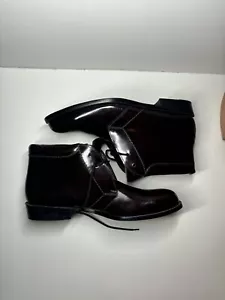Mexican Chukka Boots Mens 10.5 EEE (Wide) Red Chukka Boots Kangol - Picture 1 of 13