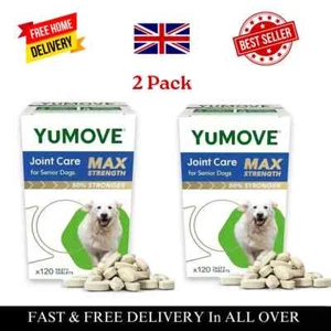 2-Pack YuMOVE Senior Dog MAX Strength Joint Supplement - 240 Tablets - Picture 1 of 4