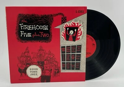 FIREHOUSE FIVE PLUS TWO VINYL LP VG+ VOLUME 2 GOOD TIME JAZZ L-12011 1953 RECORD Foto 1 de 4