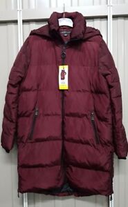 Andrew Marc Mulberry Puffa Coat Size Small New