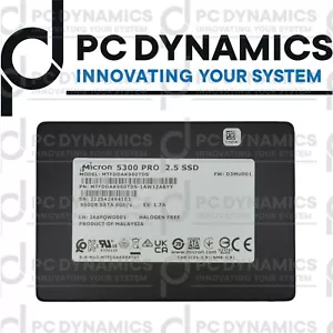 Micron 5300 PRO SSD 960GB SATA 2,5 SSD server MTFDDAK960TDS - Bild 1 von 2