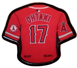 Angels Pins RARE Shohei Ohtani Pin Red Jersey 2019 Wincraft MLB Baseball Pin - Picture 1 of 3