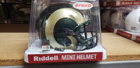 COLORADO STATE RAMS  SPEED  MINI HELMET RIDDELL NEW IN BOX Cover