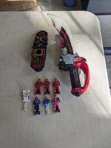 Bandai Gokaiger Gokai Saber Sword Morpher Phone Keys Power Rangers Lot MMPR - Picture 1 of 14