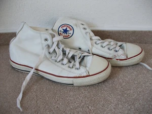 Chucks Converse all star weiß Gr. 40 Leder ? - Bild 1 von 7
