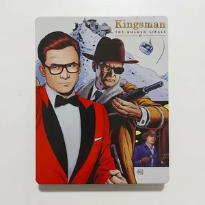 Kingsman The Golden Circle UltraHD + Blu-ray STEELBOOK (2017 movie) Colin Firth - Picture 1 of 11