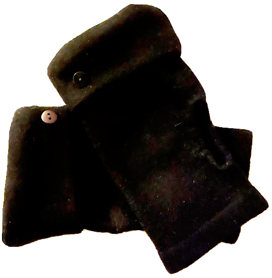 ПЕРЧАТКИ БЕЗ ПАЛЬЦЕВ ЧЕРНЫЕ КАШЕМИРОВЫЕ МЕРИНОСОВАЯ ШЕРСТЬ M - L СРЕДНИЕ - БОЛЬШИЕ ВАРЕЖКИ ЖЕНСКИЕ - Изображение 1 из 1