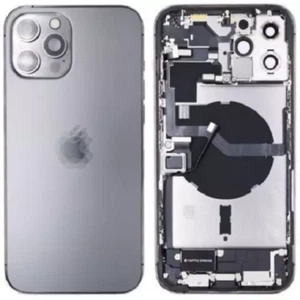 SCOCCA POSTERIORE APPLE IPHONE 12 PRO MAX PULLED NEW- All Small Parts + All Flex - Afbeelding 1 van 1