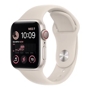 Apple Watch SE 2a Generazione 40mm Starlight - Cinturino Starlight Sport - Ottimo - Foto 1 di 1