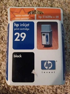 HP 29 (51629A) Genuine Black Ink Cartridge Exp: Mar 2003 New & Sealed - Picture 1 of 2