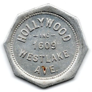 HOLLYWOOD INC • GUT FÜR 10¢ FLASCHENRÜCKGABE • SEATTLE, WASHINGTON • TC-33976 - Bild 1 von 2