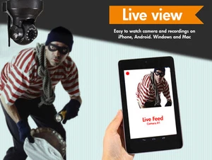 VSTAR CAM Wireless IP Security Camera 720p for Smart Mobile Phone Wireless AU OZ - Picture 1 of 8