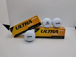 PELOTAS DE GOLF WILSON ULTRA 500 DISTANCIA, 2 cajas total de 6 pelotas con logo - Imagen 1 de 3