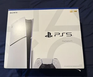 Sony PlayStation 5 Slim Disc PS5 1 TB Console bianca sistema di gioco CFI-2015 - Foto 1 di 5