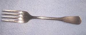 Oneida stainless Salad FORK Colonial Boston 18/8 fiddle tip flatware silverware  - Picture 1 of 3