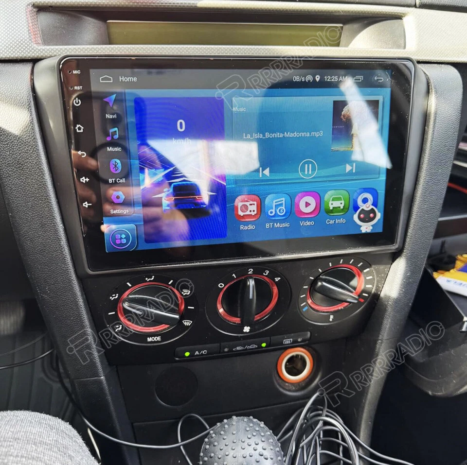 Radio estéreo para coche para Mazda 3 2004-2009 Carplay Android 15 GPS navegación WIFI FM RDS Foto 1 de 4