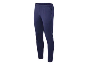 MEN'S NEW BALANCE KNIT SLIM Zippered LEG PANT BLUE NAVY NWT NEW - Picture 1 of 2