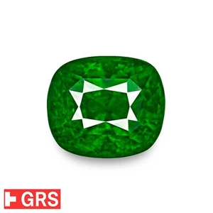 GRS Certified KENYAN Tsavorite Garnet 2.44 Ct. Natural Untreated GRASS GREEN - Picture 1 of 5