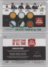 2022 Leaf ITG Used Green Spectrum /3 Mario Lemieux Jaromir Jagr Larry Murphy HOF