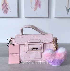JUICY COUTURE Bag Made You Look Mini Crossbody - Powder Blush Pink - Picture 1 of 8