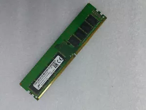 MT Micron 16GB DDR4 2133 ECC UDIMM RAM 2Rx8 PC4-2133P-EEB 18ASF2G72AZ-2G1A1 288p - Picture 1 of 2