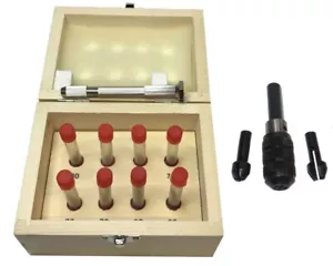 81STCK. MINI BOHRER SET HSS MICRO TWIST NUMBER BOHRER HSS 61-80 MIT 3-TEILIGEM PIN-SPANNFUTTER - Bild 1 von 2