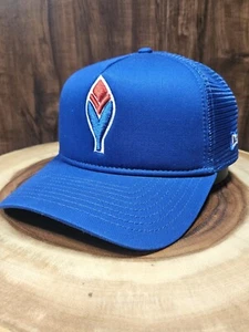 Atlanta Braves New Era 9Fifty Trucker Snapback Adjustable Hat Cap Retro Logo - Picture 1 of 10