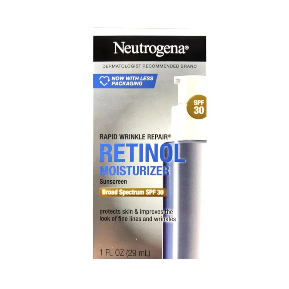 Crema hidratante de retinol para reparación rápida de arrugas NEUTROGENA DÍA 30 ml FPS15 Foto 1 de 1