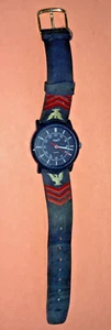 Orologio da polso vintage Timex Quartz US Navy sottufficiale 1a classe rango - FUNZIONANTE - Foto 1 di 21