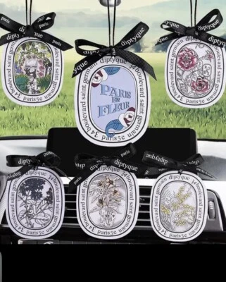 Diptyque Inspired Design Scented Air Freshener Fragrance Car Home Office 6 Pcs