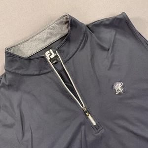 FootJoy Golfweste Herren Extra Large Navy Quarter Zip Ärmellos Wind Performance - Bild 1 von 13