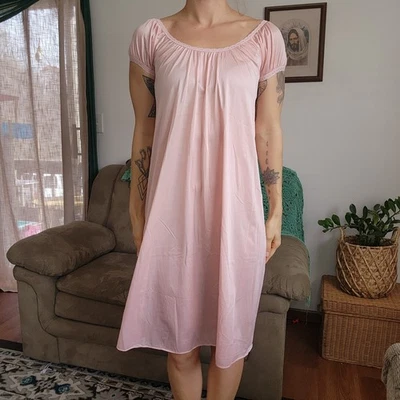 Vestido camisón y chaqueta de cama Miss Elaine vintage talla pequeña nuevo con etiquetas Foto 1 de 4