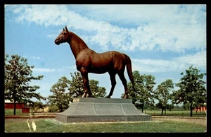 Postkarte "Man O'War" Statue, Lexington, KY - Bild 1 von 2