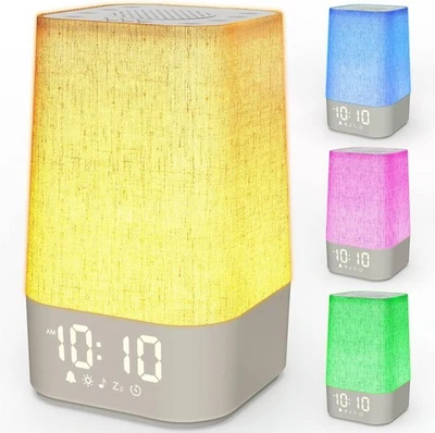 Sunrise Alarm Clock, Wake up Light, with RGB Night 30 Soothing Sounds...  - Image 1 of 4