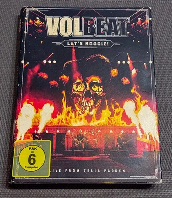 VOLBEAT Let's Boogie Live Blu-Ray + 2 CD Digi-Pack Nie Abgespielt Neuwertig - Bild 1 von 4