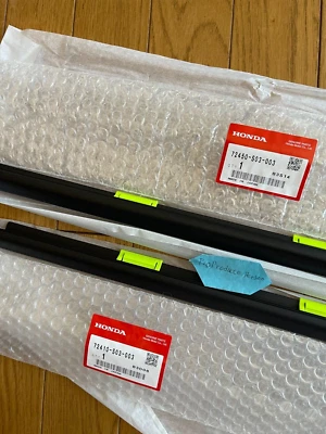 Genuine HONDA Door Window Weather Molding Trims RH & LH SET CIVIC EK9 EK4 Foto 1 de 4