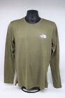 The North Face Men's Wander Long Sleeve Shirt 🌀 New Taupe Green Heather A6058
