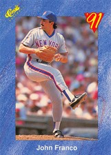 John Franco 1991 Classic I T65  New York Mets  Baseball Card
