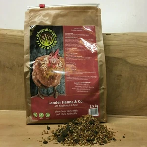 Landei Henne & Co 3,5 kg Hühnerfutter mit Knoblauch & Zimt gvo-frei Nösenberger - Bild 1 von 1
