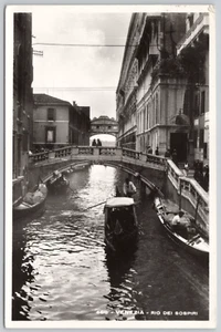 Venice Italy Real Photo Postcard RPPC - Picture 1 of 2