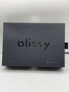 Blissy 100% Silk Sleep Eye Mask with Carrying Case in Black New! - Picture 1 of 5