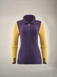 Jacke lila 44/46 Damen HEINE Fleecejacke kuschelweich UVP:79,99€ P474 - Bild 1 von 2